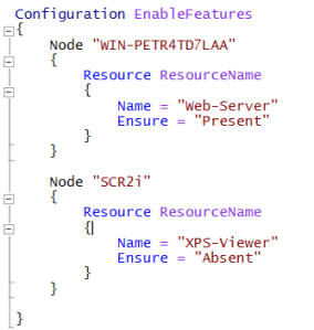 Semantic Configuration