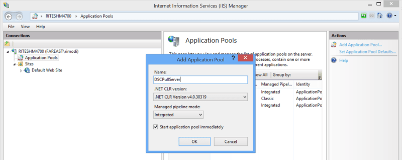 Figure10 IIS apppools
