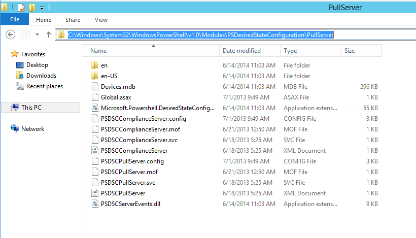 Desired State Configuration: Setting up of Pull Server – Ritesh Modi ...